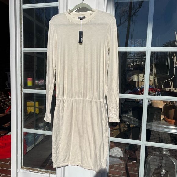 James Perse Blouson Cotton Dress NWT - Picture 7 of 9